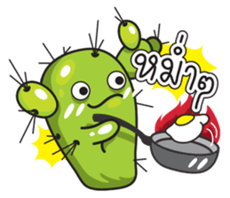 Cute Cactus Family sticker #13464693