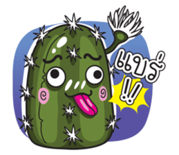 Cute Cactus Family sticker #13464695