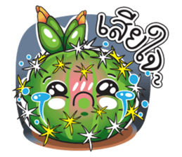 Cute Cactus Family sticker #13464698