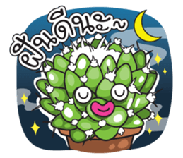 Cute Cactus Family sticker #13464700
