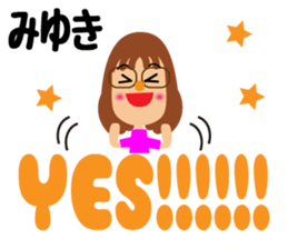 Glasses brackets Miyuki sticker #13465191