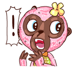 PINK GIBBON! sticker #13465864