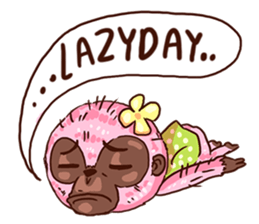 PINK GIBBON! sticker #13465866