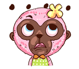 PINK GIBBON! sticker #13465868