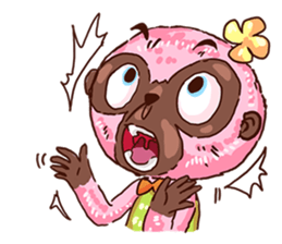 PINK GIBBON! sticker #13465876