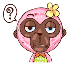 PINK GIBBON! sticker #13465891