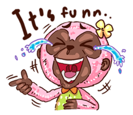 PINK GIBBON! sticker #13465893