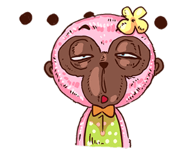 PINK GIBBON! sticker #13465895