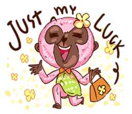 PINK GIBBON! sticker #13465898