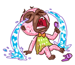 PINK GIBBON! sticker #13465899