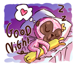 PINK GIBBON! sticker #13465900