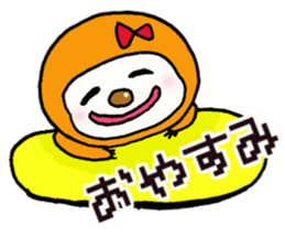 Sticker for lazy girls sticker #13466105