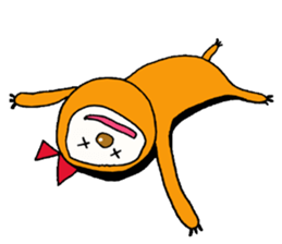 Sticker for lazy girls sticker #13466115