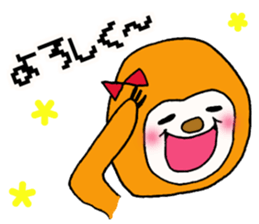 Sticker for lazy girls sticker #13466129