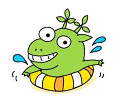 Dooru (Forest Dragon) sticker #13466578