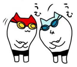 The swimmers ! 2 sticker #13466730