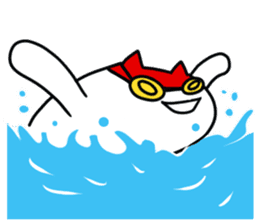 The swimmers ! 2 sticker #13466741