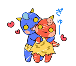 Red Demon & Blue Demon sticker #13466758