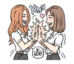 AsB - 129 Mali Friends! sticker #13466845