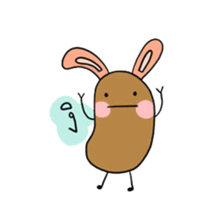 Potato poker face sticker #13467411