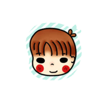 Potato poker face sticker #13467431