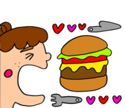 very cute girls sticker sticker #13467699