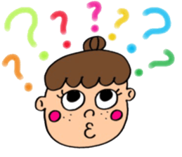 very cute girls sticker sticker #13467720