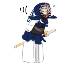 Let's play Kendo sticker #13468048