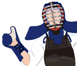 Let's play Kendo sticker #13468049