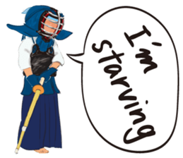 Let's play Kendo sticker #13468050