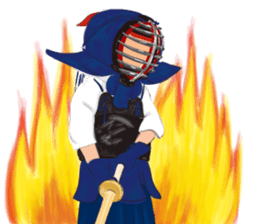 Let's play Kendo sticker #13468051