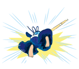 Let's play Kendo sticker #13468053