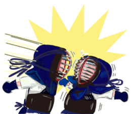 Let's play Kendo sticker #13468063