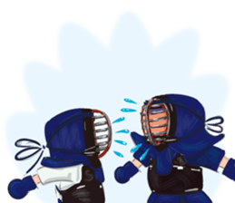 Let's play Kendo sticker #13468065