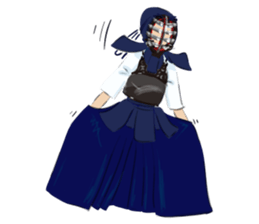 Let's play Kendo sticker #13468069