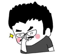 KAI& Big Head sticker #13468266