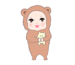 MOMO&KUMA sticker #13468464