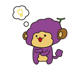 Fruit Monkey Ver2 sticker #13468832