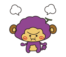 Fruit Monkey Ver2 sticker #13468835