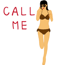 Bikini girls sticker #13469394