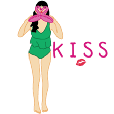 Bikini girls sticker #13469395