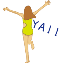 Bikini girls sticker #13469402