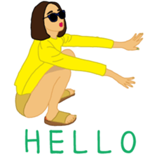 Bikini girls sticker #13469406