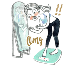 MSHAPPYDIET sticker #13470653