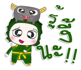 Mr. Kenichi.buffalo. sticker #13470867