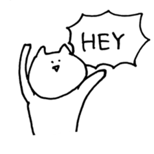 Graffiti of cats sticker #13470969