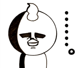 Round chicken-chan sticker #13471104