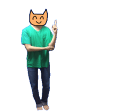 Catman's life sticker #13471202