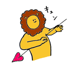 Lion's name is Sugino sticker #13471579