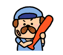 pug rapu sticker #13471752